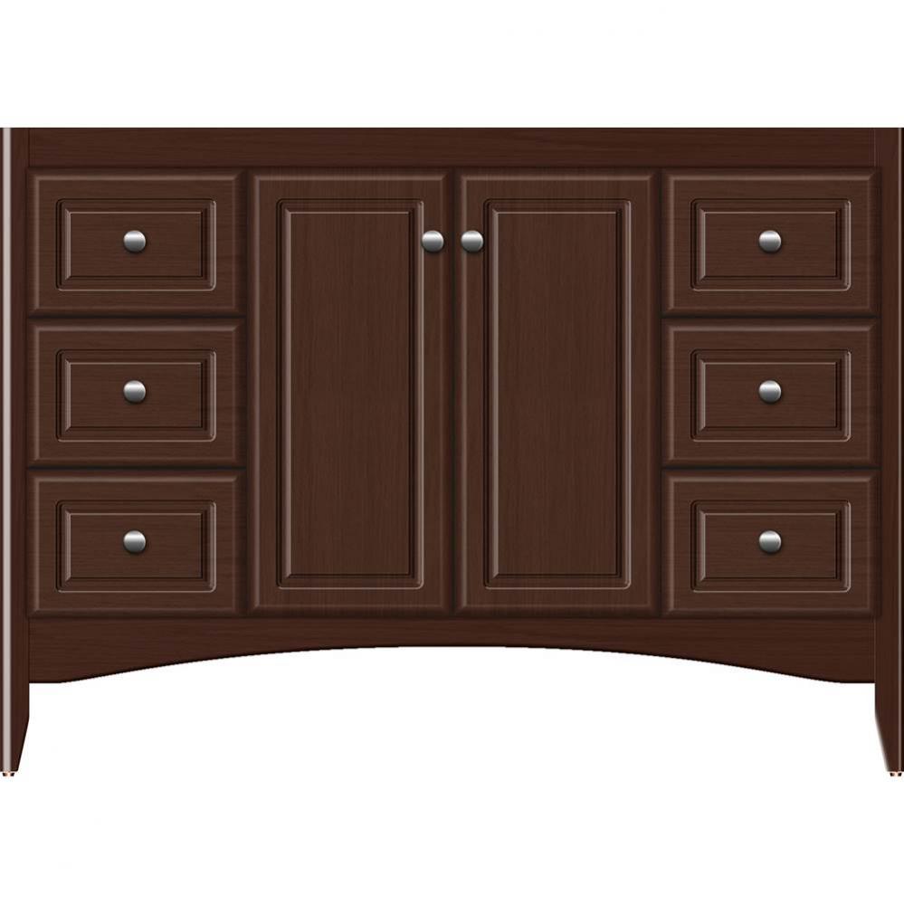 48 X 18 X 34.5 Wallingford View Vanity Ultra Choc Oak Sb