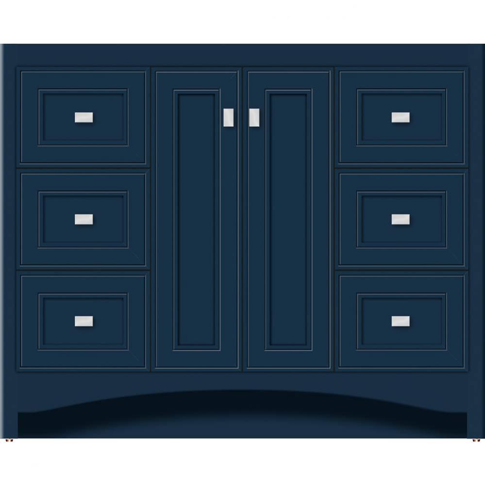 42 X 21 X 34.5 Ravenna View Vanity Deco Miter Lapis Night Sb
