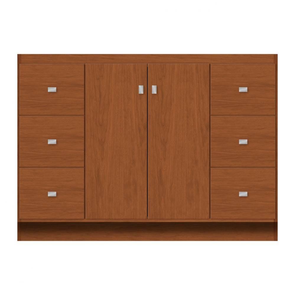 48 X 18 X 34.5 Montlake View Vanity Tiered Miter Cinn Cherry Sb