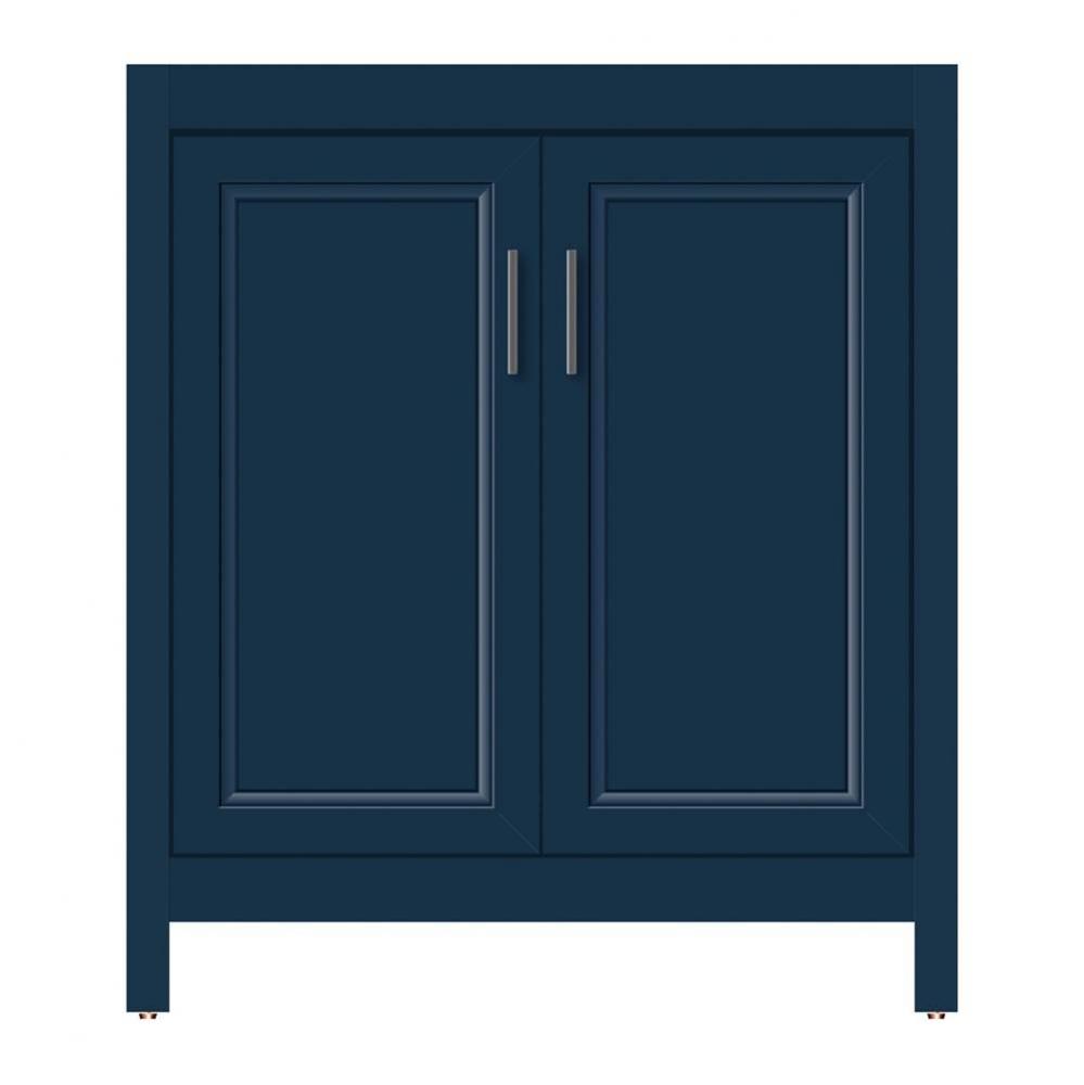 30 X 18.5 X 34.5 Alki View Vanity Ogee Miter Lapis Night Std