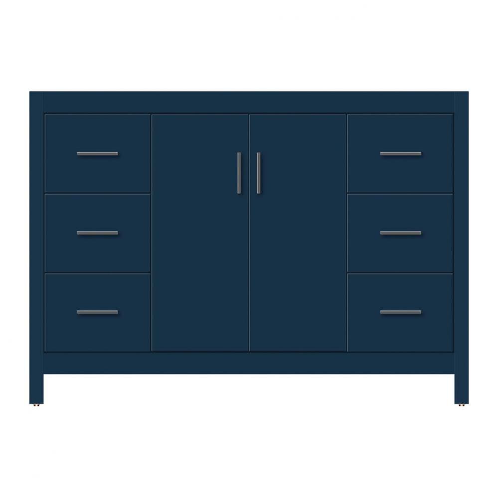 48 X 21 X 34.5 Alki View Vanity Tiered Miter Lapis Night Sb