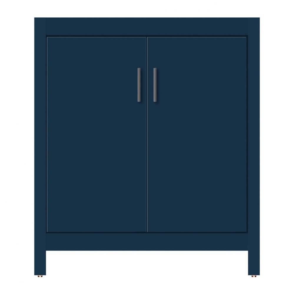 30 X 18.5 X 34.5 Alki View Vanity Tiered Miter Lapis Night Std