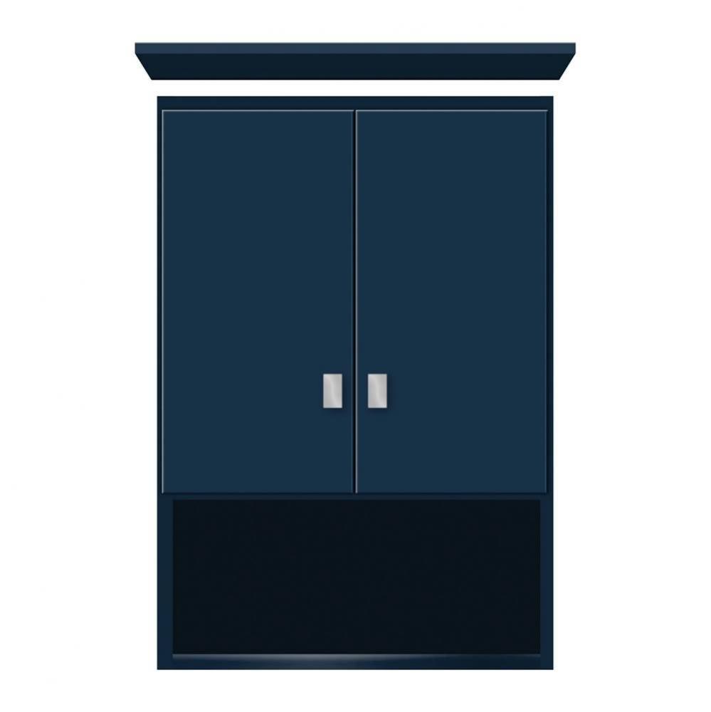 18 X 8.5 X 26 Overjohn Tiered Miter Lapis Night