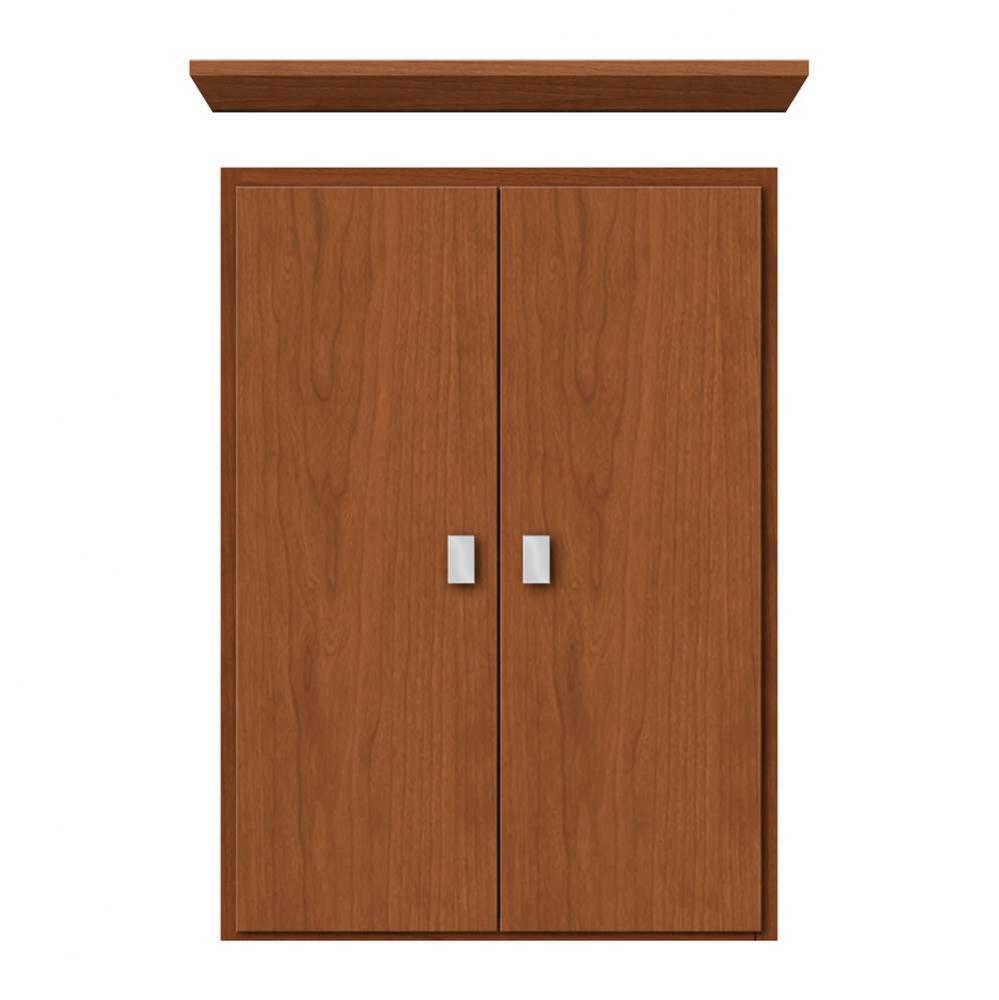 18 X 5.5 X 25 Wall Cubby Tiered Miter Cinn Cherry