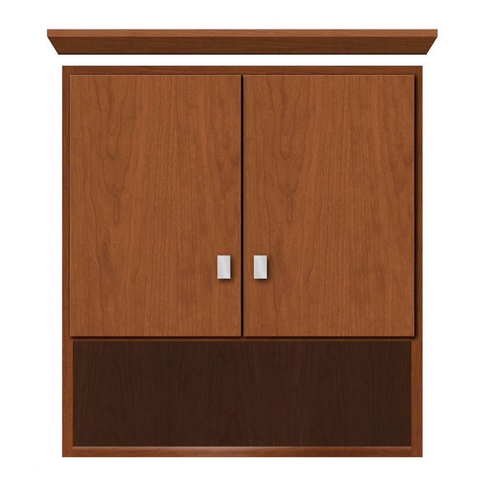 24 X 8.5 X 26 Overjohn Tiered Miter Cinn Cherry