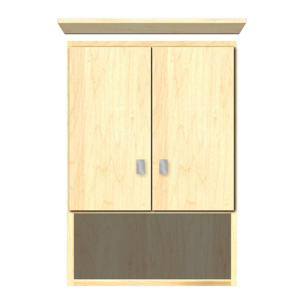 18 X 8.5 X 26 Overjohn Tiered Miter Nat Cherry