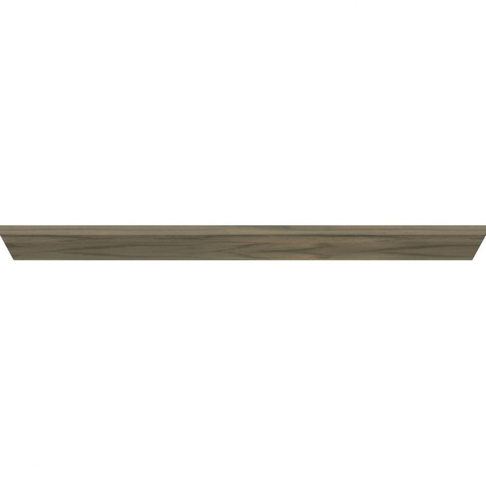 24 X 2.25 X 8.5 Modern Crown 24In Overjohn Dusky Oak