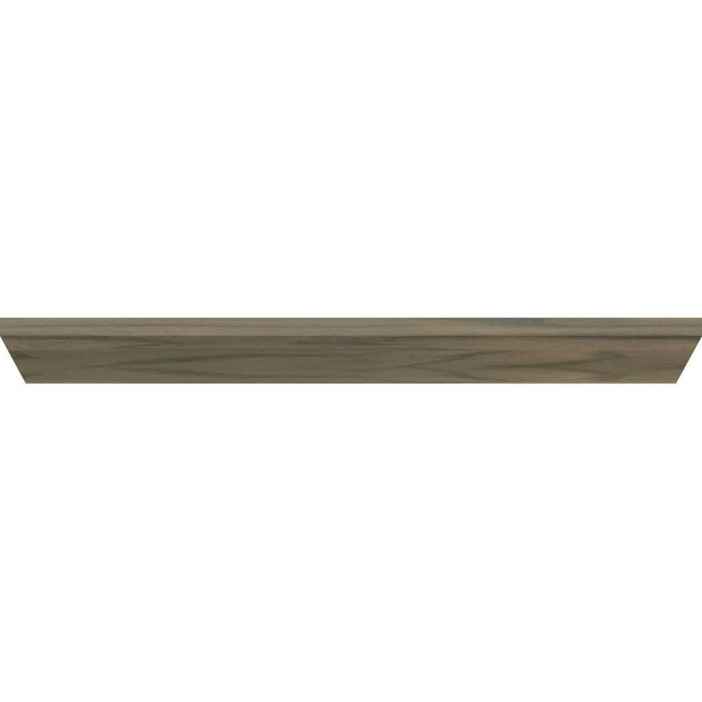 18 X 2.25 X 18 Modern Crown 18In Linen Dusky Oak