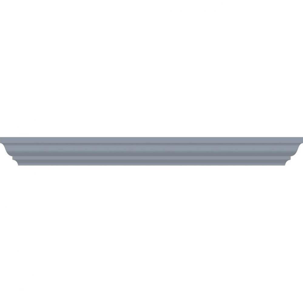 18 X 2.25 X 8.5 Traditional Crown 18In Overjohn Sat Silver