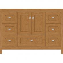 Strasser Woodenwork 50.024 - 48 X 21 X 34.5 Alki Essence Vanity Shaker Nat Cherry Sb