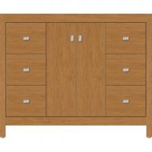 Strasser Woodenwork 52.638 - 42 X 21 X 34.5 Alki View Vanity Slab Nat Cherry Sb