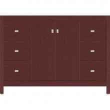 Strasser Woodenwork 53.571 - 48 X 21 X 34.5 Alki View Vanity Slab Dk Cherry Sb