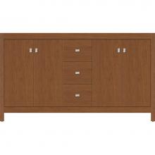 Strasser Woodenwork 52.609 - 60 X 21 X 34.5 Alki View Vanity Slab Cinn Cherry Db