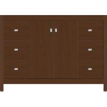 Strasser Woodenwork 53.415 - 48 X 21 X 34.5 Alki View Vanity Slab Pecan Cherry Sb