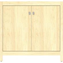 Strasser Woodenwork 52.829 - 36 X 18.5 X 34.5 Alki View Vanity Slab Nat Maple Std