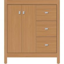 Strasser Woodenwork 52.887 - 30 X 21 X 34.5 Alki View Vanity Slab Nat Oak Rh