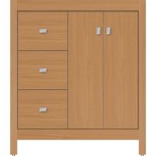 Strasser Woodenwork 52.889 - 30 X 21 X 34.5 Alki View Vanity Slab Nat Oak Lh