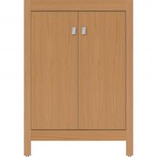 Strasser Woodenwork 52.893 - 24 X 21 X 34.5 Alki View Vanity Slab Nat Oak Std