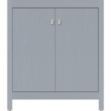 Strasser Woodenwork 52.771 - 30 X 18.5 X 34.5 Alki View Vanity Slab Silver Oak Std