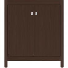 Strasser Woodenwork 52.779 - 30 X 18.5 X 34.5 Alki View Vanity Slab Choc Oak Std