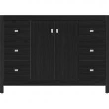 Strasser Woodenwork 52.615 - 48 X 21 X 34.5 Alki View Vanity Slab Midnight Oak Sb