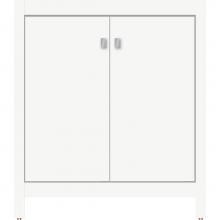 Strasser Woodenwork 52.782 - 30 X 21 X 34.5 Alki View Vanity Slab Sat White Std