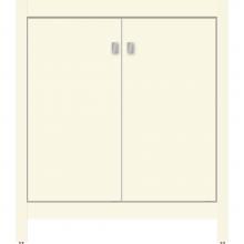 Strasser Woodenwork 52.772 - 30 X 21 X 34.5 Alki View Vanity Slab Sat Biscuit Std