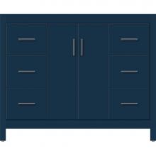 Strasser Woodenwork 58-137 - 42 X 21 X 34.5 Alki View Vanity Slab Lapis Night Sb