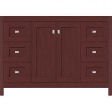 Strasser Woodenwork 53.553 - 48 X 21 X 34.5 Alki View Vanity Shaker Dk Cherry Sb