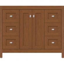 Strasser Woodenwork 52.497 - 42 X 21 X 34.5 Alki View Vanity Shaker Cinn Cherry Sb