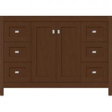 Strasser Woodenwork 53.397 - 48 X 21 X 34.5 Alki View Vanity Shaker Pecan Cherry Sb