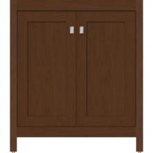 Strasser Woodenwork 53.429 - 30 X 21 X 34.5 Alki View Vanity Shaker Pecan Cherry Std