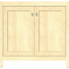 Strasser Woodenwork 52.845 - 36 X 18.5 X 34.5 Alki View Vanity Shaker Nat Maple Std