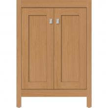 Strasser Woodenwork 52.870 - 24 X 21 X 34.5 Alki View Vanity Shaker Nat Oak Std