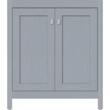 Strasser Woodenwork 52.754 - 30 X 21 X 34.5 Alki View Vanity Shaker Silver Oak Std