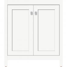 Strasser Woodenwork 52.767 - 30 X 18.5 X 34.5 Alki View Vanity Shaker Sat White Std