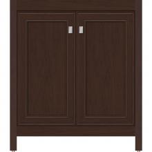 Strasser Woodenwork 53.542 - 30 X 18.5 X 34.5 Alki View Vanity Deco Miter Choc Cherry Std