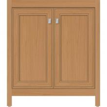 Strasser Woodenwork 53.343 - 30 X 21 X 34.5 Alki View Vanity Deco Miter Nat Oak Std