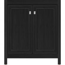 Strasser Woodenwork 53.276 - 30 X 18.5 X 34.5 Alki View Vanity Deco Miter Midnight Oak Std