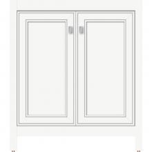 Strasser Woodenwork 53.289 - 30 X 21 X 34.5 Alki View Vanity Deco Miter Sat White Std