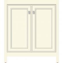 Strasser Woodenwork 53.280 - 30 X 18.5 X 34.5 Alki View Vanity Deco Miter Sat Biscuit Std