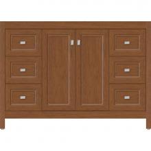 Strasser Woodenwork 53.807 - 48 X 21 X 34.5 Alki View Vanity Ogee Miter Cinn Cherry Sb