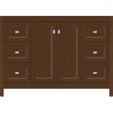 Strasser Woodenwork 54.048 - 48 X 18.5 X 34.5 Alki View Vanity Ogee Miter Pecan Cherry Sb