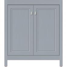 Strasser Woodenwork 53.928 - 30 X 18.5 X 34.5 Alki View Vanity Ogee Miter Silver Oak Std