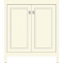 Strasser Woodenwork 53.930 - 30 X 18.5 X 34.5 Alki View Vanity Ogee Miter Sat Biscuit Std