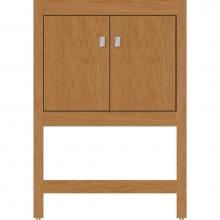 Strasser Woodenwork 51.239 - 24 X 21 X 34.5 Alki Spa Vanity Slab Nat Cherry Std