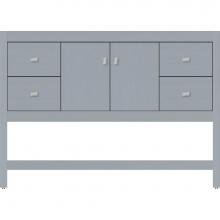 Strasser Woodenwork 51.713 - 48 X 21 X 34.5 Alki Spa Vanity Slab Silver Oak Sb