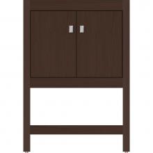 Strasser Woodenwork 54.585 - 24 X 21 X 34.5 Alki Spa Vanity Slab Choc Oak Std