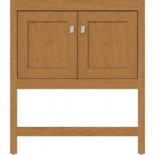 Strasser Woodenwork 51.298 - 30 X 18.5 X 34.5 Alki Spa Vanity Shaker Nat Cherry Std