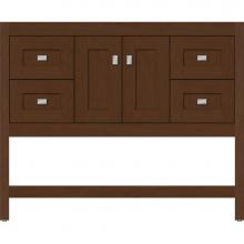 Strasser Woodenwork 54.479 - 42 X 21 X 34.5 Alki Spa Vanity Shaker Pecan Cherry Sb